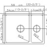Кухонная мойка Asil AS 261-L
