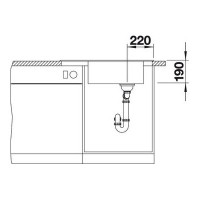 Кухонная мойка Blanco ELON XL 6 S антрацит 524834