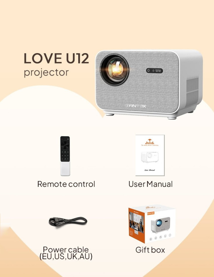 Проектор Byintek Love U12
