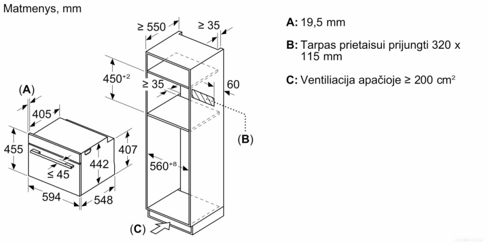 Духовой шкаф Bosch Serie 8 CMG7241W1