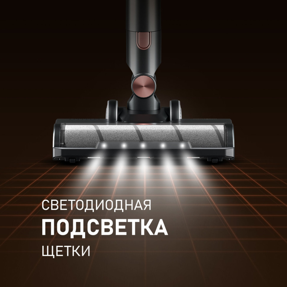 Вертикальный пылесос Weissgauff V12 BLDC 500 Ora Rosa Turbo