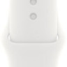 Умные часы Apple Watch SE 2 40 мм (алюминиевый корпус, серебристый/белый, спортивный силиконовый ремешок M/L)