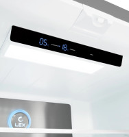 Холодильник с морозильником LEX LFD595IxID