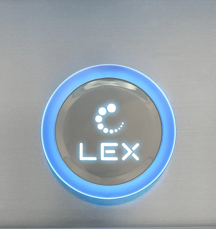 Холодильник с морозильником LEX LFD595IxID