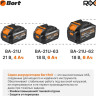 Аккумулятор для инструмента BORT BA-21U-63 93418699 (18В/6 Ah)
