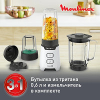 Блендер Moulinex LM16L110 (белый)