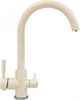 Смеситель Tolero Элара Дуо (бежевый 101)