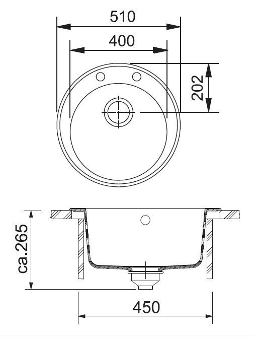 Кухонная мойка Franke ROG 610-41 миндаль