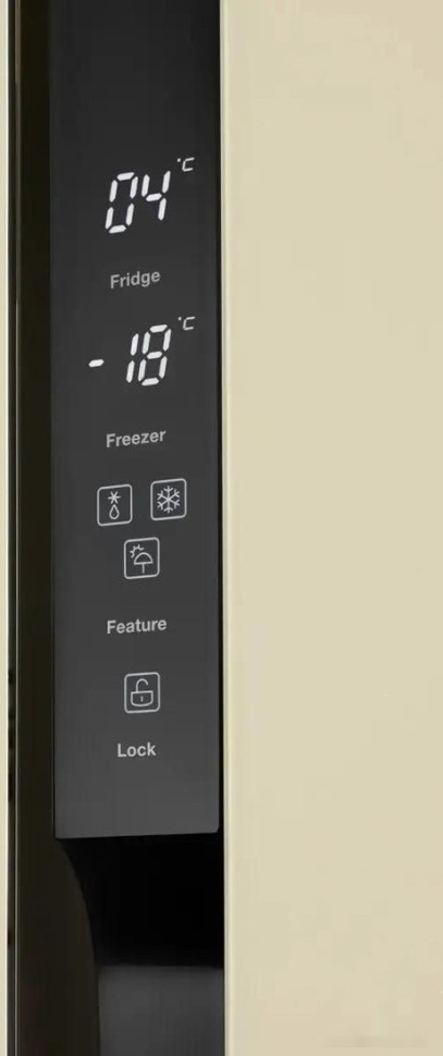 Холодильник типа французская дверь Kuppersberg RFFI 184 BEG