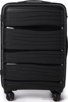 Чемодан-спиннер Pride PP9802 (M, черный)