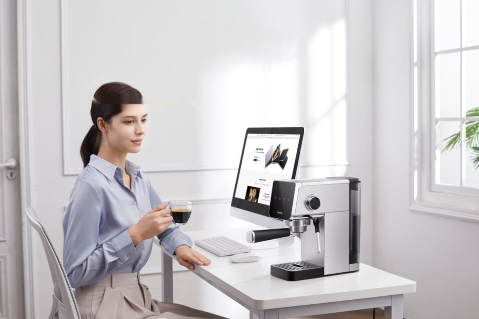 Рожковая кофеварка Xiaomi Semi-automatic Espresso Machine CME003-EU (евровилка)