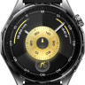Умные часы Huawei Watch GT 6 46 мм (черный, с черным силиконовым ремешком, международная версия)