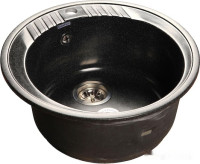 Кухонная мойка GranFest GF-R520 (черный)