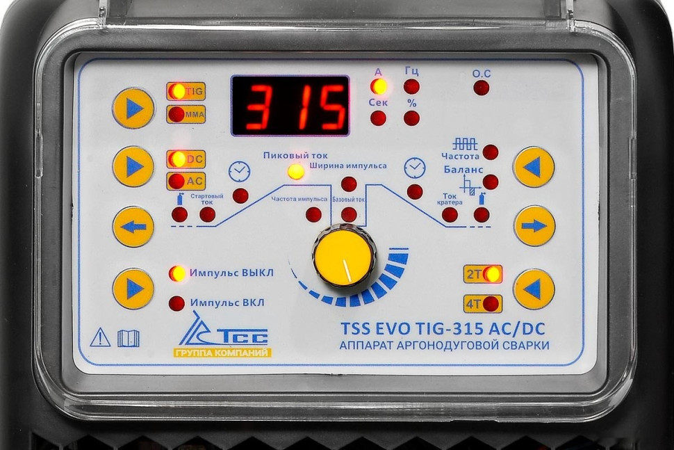 Сварочный инвертор ТСС TSS EVO TIG- 315 AC/DC 035264