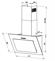 Вытяжка LEX Mika 500 G (черный)