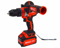 Ударная дрель-шуруповерт Brait BCD20SUMBL 21.01.131.070 (с 1-им АКБ, кейс)
