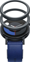Умные часы CMF Watch Pro 2 (темно-серый, синий кожаный ремешок)
