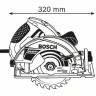 Дисковая пила Bosch GKS 65 GCE Professional