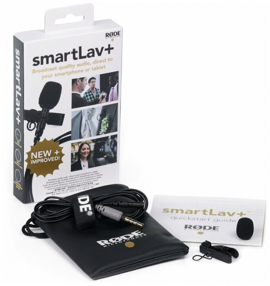Конденсаторный микрофон RODE smartLav+