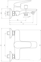 Смеситель Deante Coriander BCN 010M