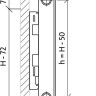 Радиатор Royal Thermo Compact C11-500-1000 (Bianco Traffico)
