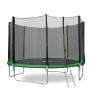Батут Happy Jump 12ft Pro (374 см) с внешней сеткой и лестницей