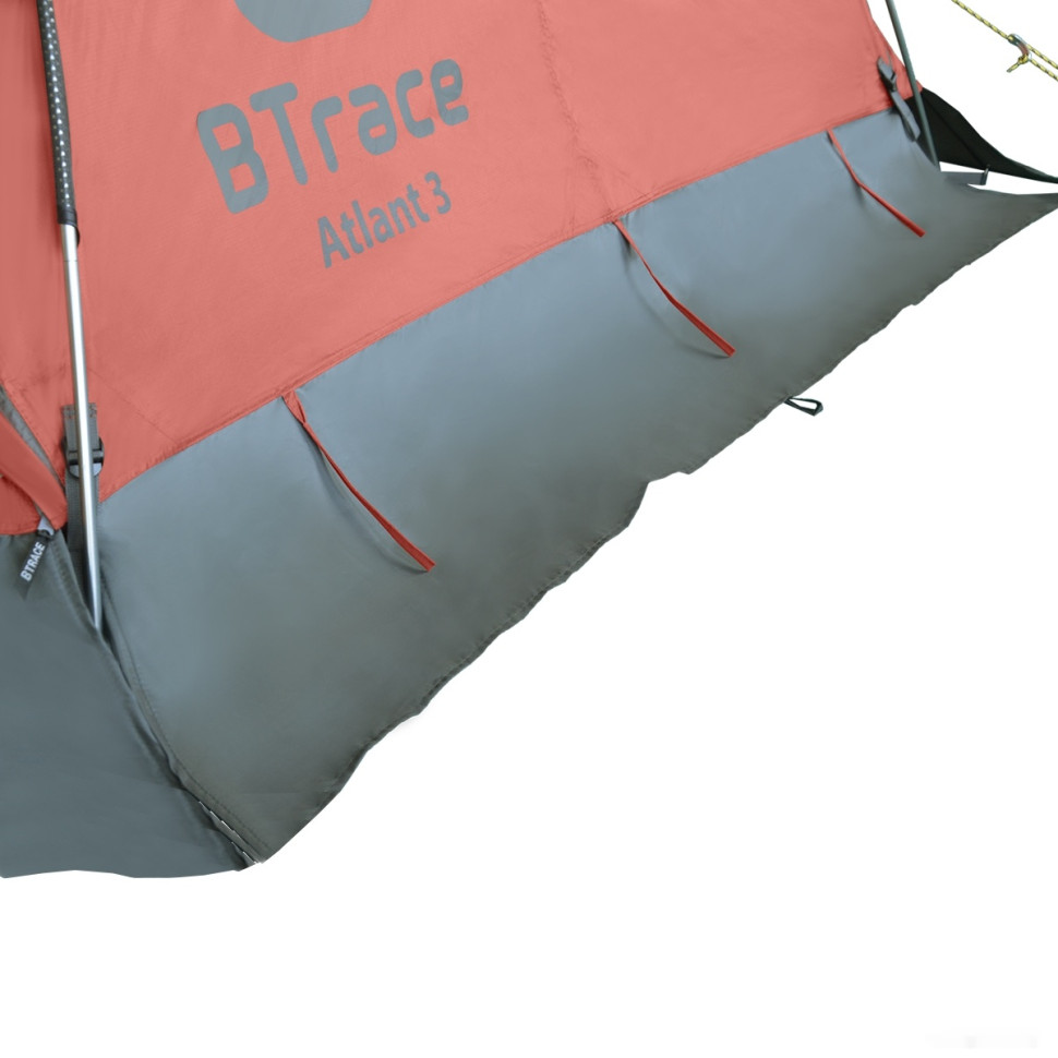 Палатка BTrace Atlant 3 (красный)