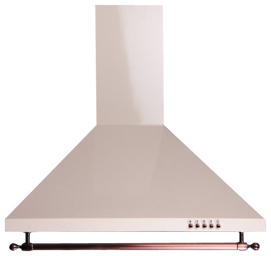 Вытяжка ZorG Technology Allegro B 750 60 бежевая+релинг бронза