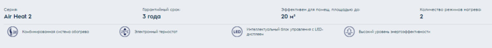 Конвектор Electrolux EIH/AG2-1500E