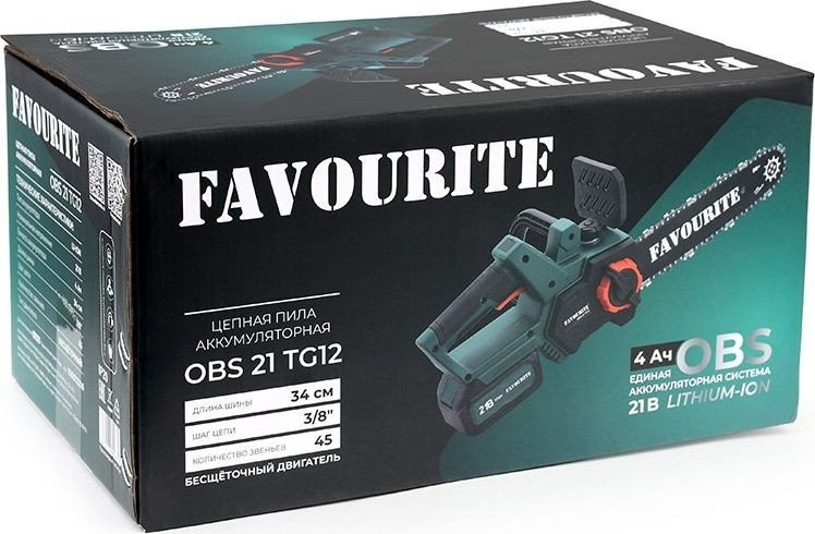 Аккумуляторная пила Favourite OBS 21 TG12 (с 1-им АКБ)