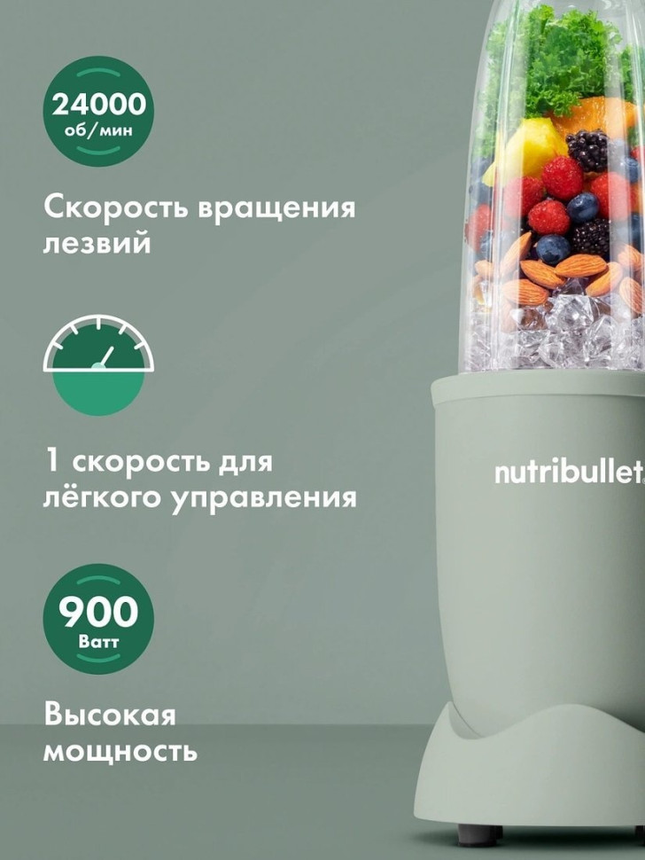 Блендер NutriBullet Pro NB908MAJD