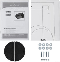 Вытяжка Krona Wermut 600 DN White PB (белый)