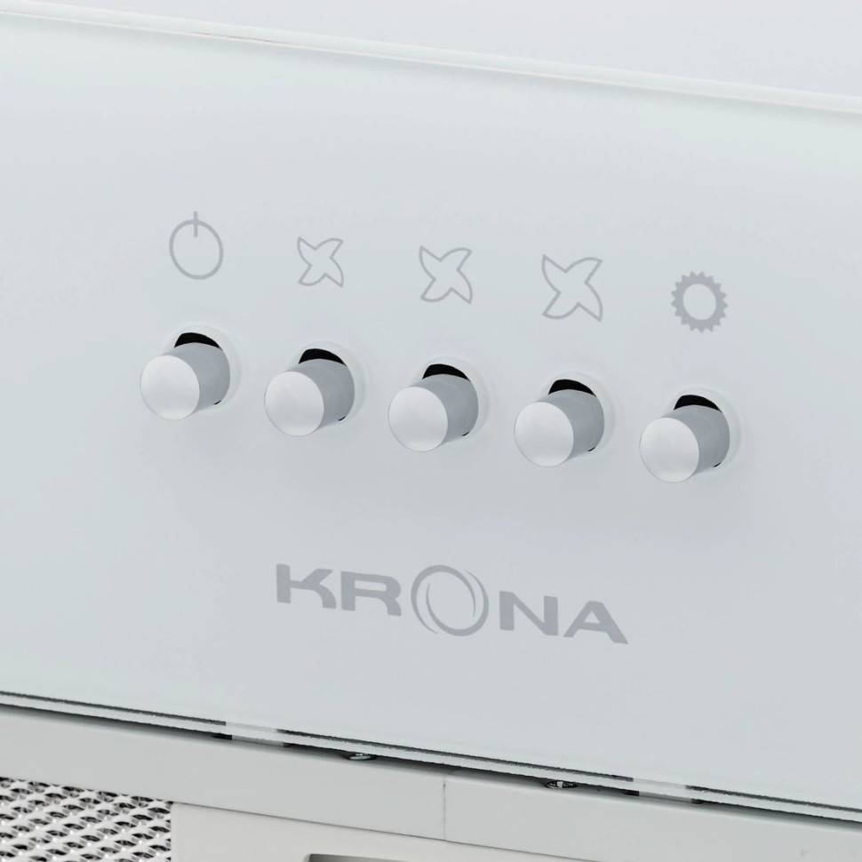 Вытяжка Krona Wermut 600 DN White PB (белый)