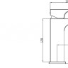 Смеситель Villeroy & Boch Architectura Square TVW125004000