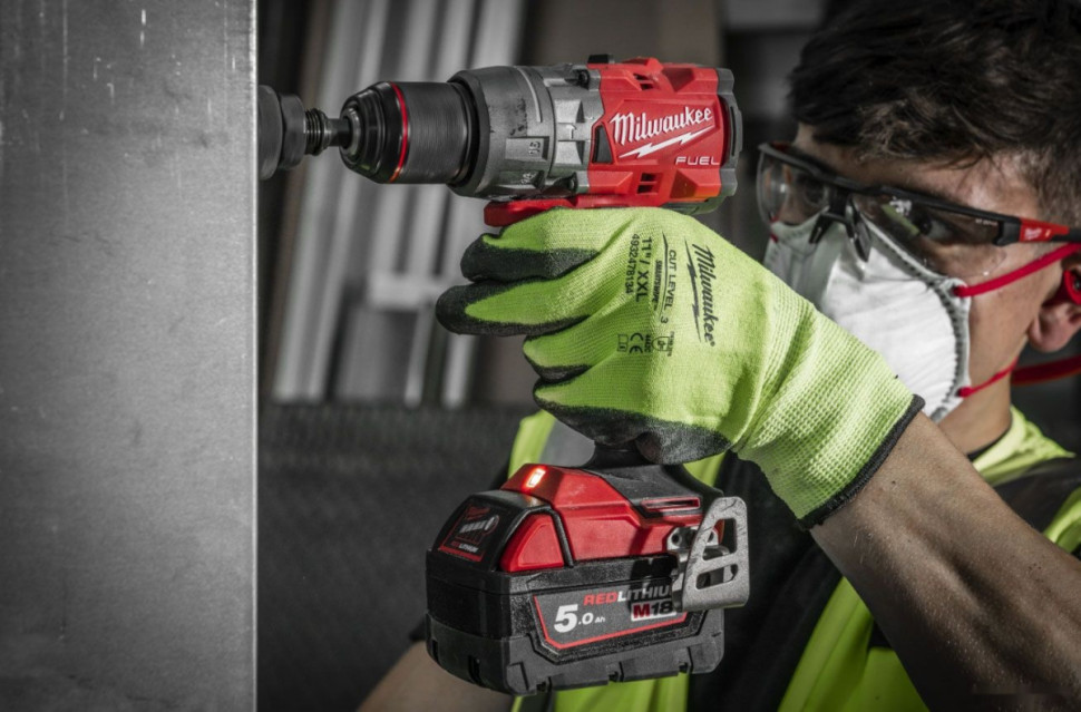 Ударная дрель-шуруповерт Milwaukee M18 FUEL M18FPD3-0X 4933479859 (без АКБ, кейс)