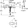 Смеситель Grohe BauEdge 23757001