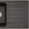 Кухонная мойка БелЭворс Styl L + смеситель W74004-2 + дозатор L405F (черный)