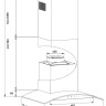 Вытяжка Germes Alt sensor 50 inox