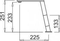 Смеситель Elleci Blade G40 Full Black