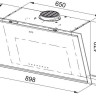 Вытяжка Franke Mythos FMY PRO 907 FM BK/BK MATT 330.0682.353