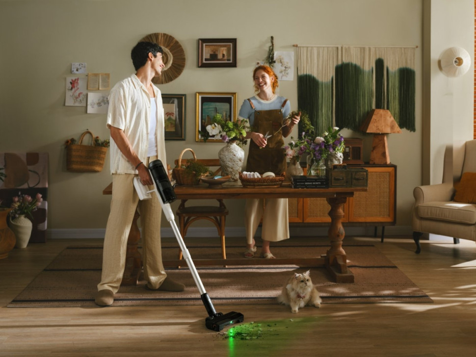 Пылесос Roborock H60 Hub Pro (с евровилкой)