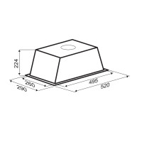 Вытяжка Zigmund &amp; Shtain K 012.5 B