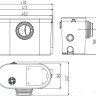 Канализационная установка Jemix STP-400 Lux