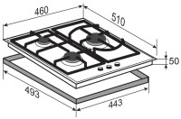 Варочная панель Zigmund &amp; Shtain G 14.4 W