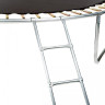 Батут GetActive Jump 12ft - 374 см с лестницей, внешней сеткой (черный)
