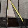 Батут GetActive Jump 12ft - 374 см с лестницей, внешней сеткой (черный)