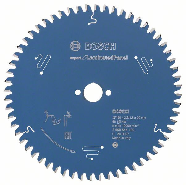 Диск пильный по ламинату Bosch Expert for Laminated Panel 190x20