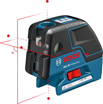 Призменный нивелир Bosch GCL 25