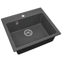 Кухонная мойка ARFEKA Quadro (темно-серый)