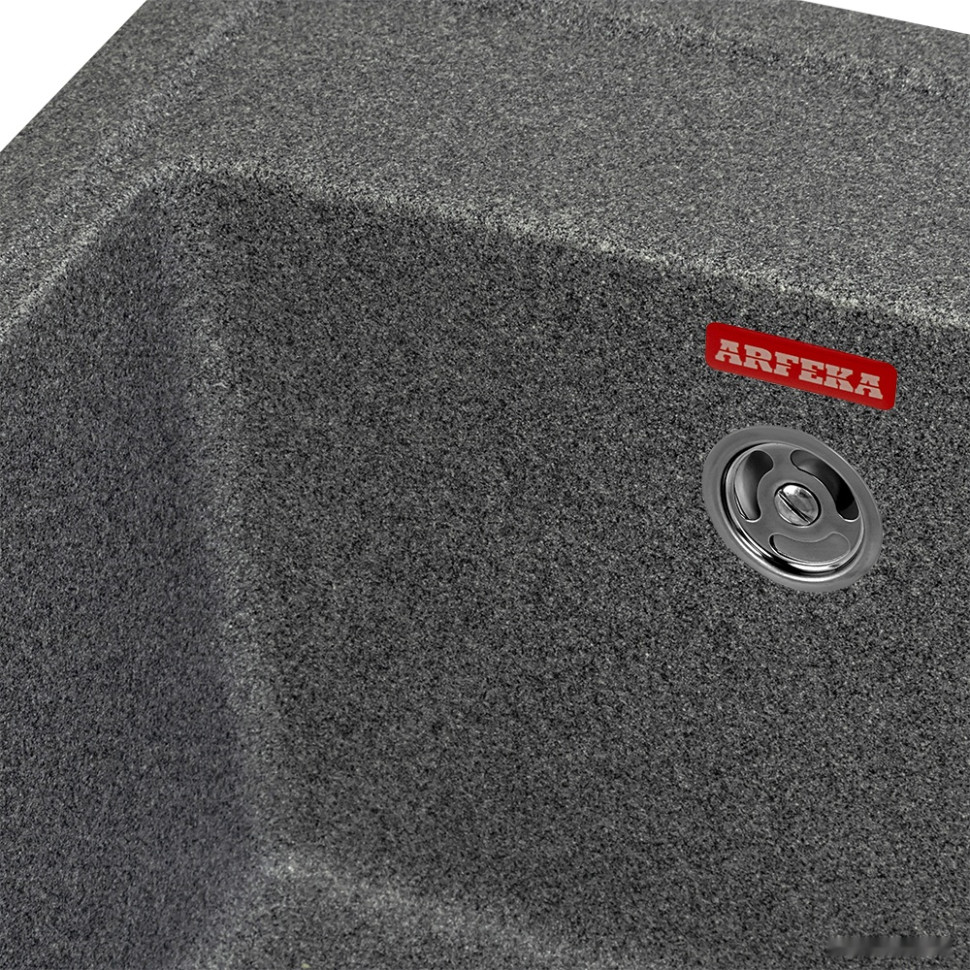 Кухонная мойка ARFEKA Quadro (темно-серый)